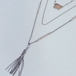 WHBM Adjustable 3 Strand Necklace